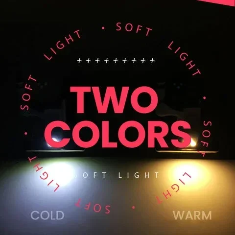 LED light in cabinet
