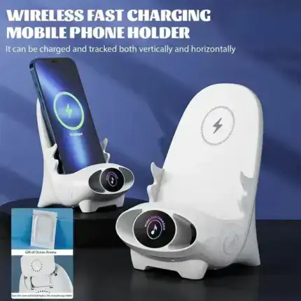 Mini Wireless Fast Charger Multifunctional Phone Holder