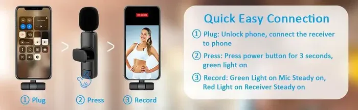 Wireless Microphone Features
