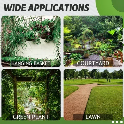 Irrigation for various plants