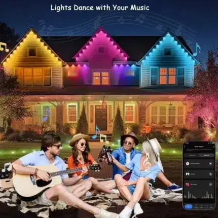 Weatherproof RGB LED Smart Outdoor Lights