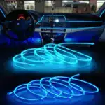 USB RGB LED Car Interior Mood Light - Image 2