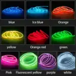 USB RGB LED Car Interior Mood Light - Image 9