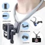 Ultimate Hands-Free Neck Mount for POV & Vlog Recording - Image 10