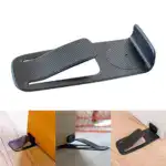 Invisible Wedge Door Stopper – Soft Close, Spring Bracket, Wall Protector - Image 3