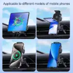 SmartSense 360° Wireless Charging Phone - Pad Holder - Image 2