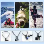 Ultimate Hands-Free Neck Mount for POV & Vlog Recording - Image 5