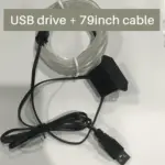 USB RGB LED Car Interior Mood Light - Image 11
