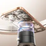Foldable Dual-Sided Magnetic Vacuum Phone Mount - Image 5