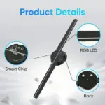 3D Hologram LED Fan Projector - Image 6