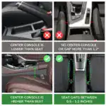 Car Seat Gap Filler - 1 Pair - Image 8