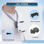 Ultimate Hands-Free Neck Mount for POV & Vlog Recording - Image 9
