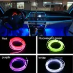 USB RGB LED Car Interior Mood Light - Image 8