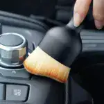 Multi-Purpose Soft Fur Car Interior Brush – Gently Clean Vents, Dashboards & Dusty Surfaces