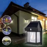Solar LED Wall Light with Smart Motion Sensor - Image 2