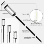 Solar Pathway Lights Outdoor - Image 16