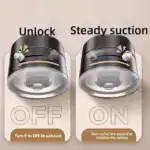Vacuum Magnetic Phone Stand, Adjustable Mechanical Vacuum Magnetic Car Suction Phone Holder with Telescopic Structure, Magnetic phone holder - Image 4