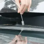 Car Drain Dredge Cleaning Scrub Brush - Image 3