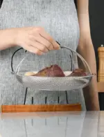 All-In-One Stainless Steel Steamer With Handle - Image 5