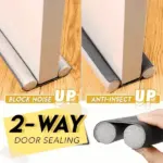 Door Bottom Noise & Draft Seal – Pest Isolation, Energy Saving, Easy Slide Design