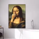Mona Lisa Bathroom Wall Art Decoration - Image 6