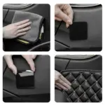 Car Floor Mat Anti-Slip Fixed Patch – Invisible Velcro Adhesive Tape - Image 3