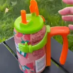 Soda Can Lid Holder – Reusable Can Handle & Straw Lid 🥤 - Image 2