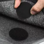 Car Floor Mat Anti-Slip Fixed Patch – Invisible Velcro Adhesive Tape - Image 5