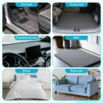 Car Floor Mat Anti-Slip Fixed Patch – Invisible Velcro Adhesive Tape - Image 8