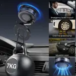 360° Foldable Magnetic Car Phone Mount - Image 2
