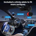 360° Foldable Magnetic Car Phone Mount - Image 7